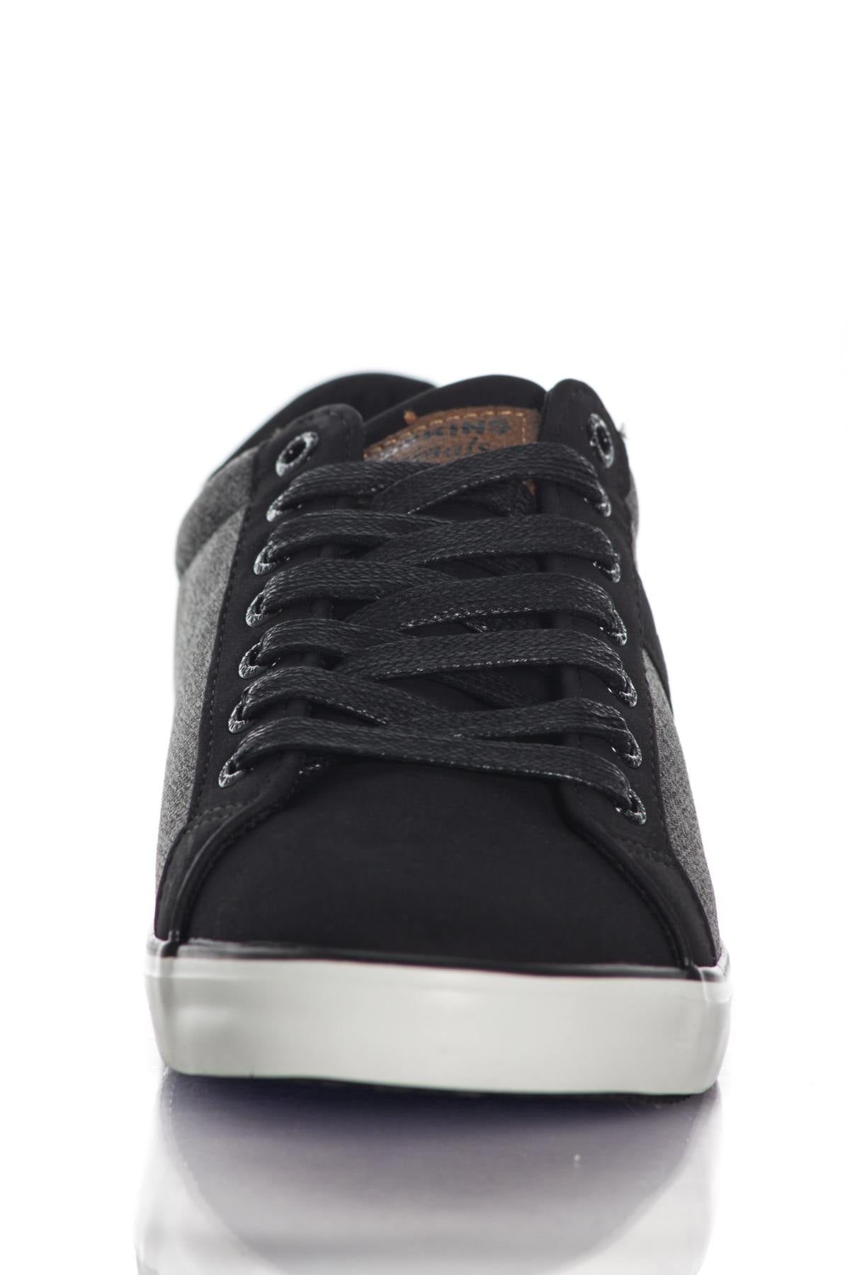 Black and heather gray Redskins sneakers - Image n°5