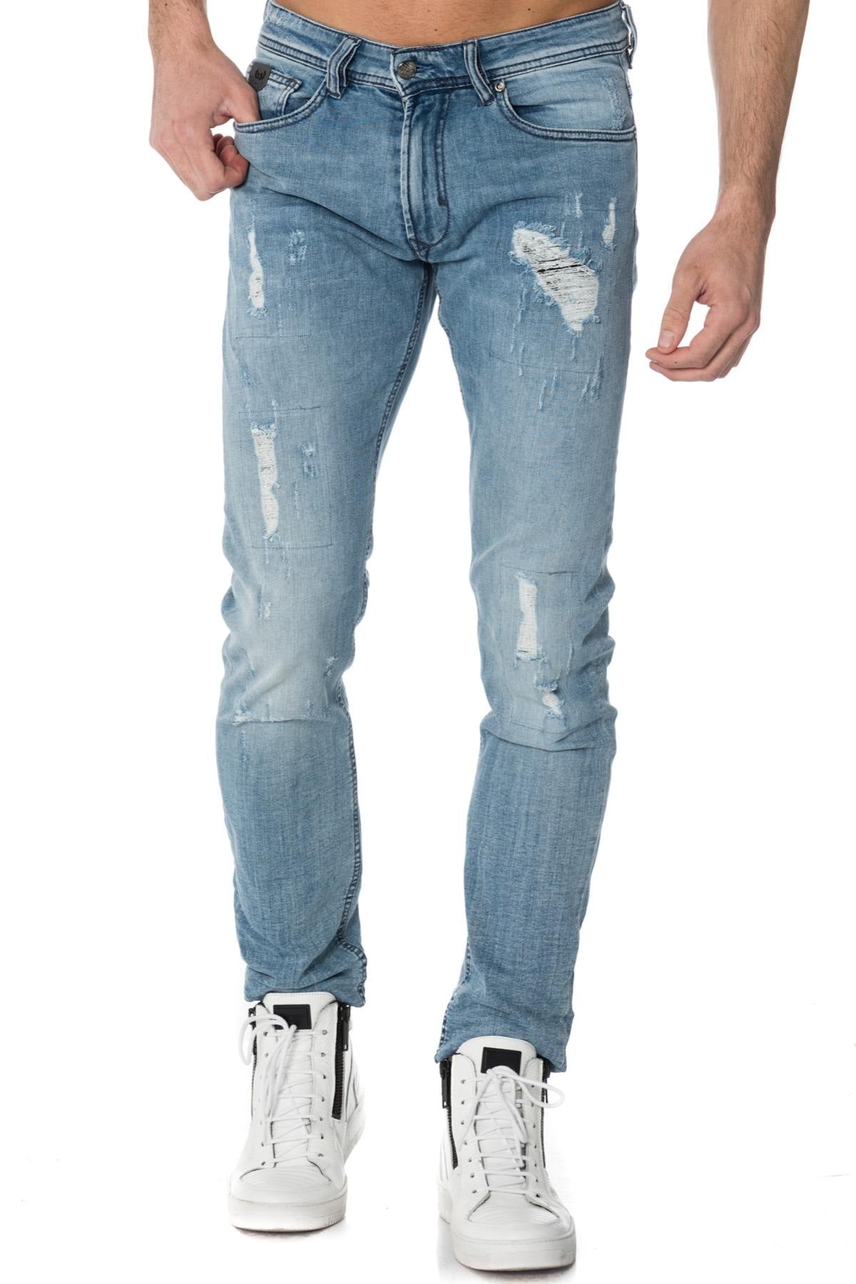 Kaporal men's jeans with destroyed effect - Image n°1