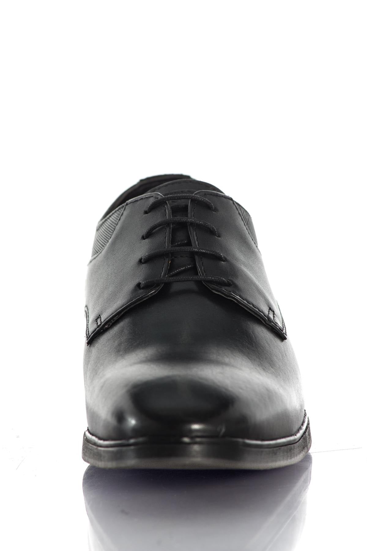 Redskins black leather derbies - Image n°5