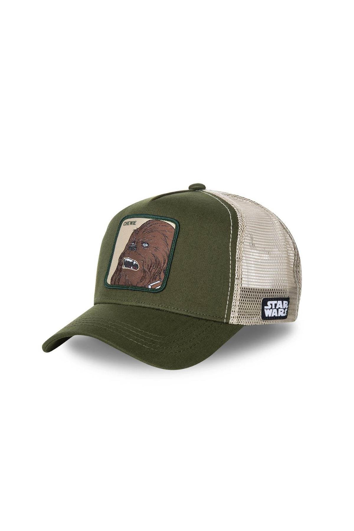 Green STAR WARS cap with Chewbacca logo - Image n°1