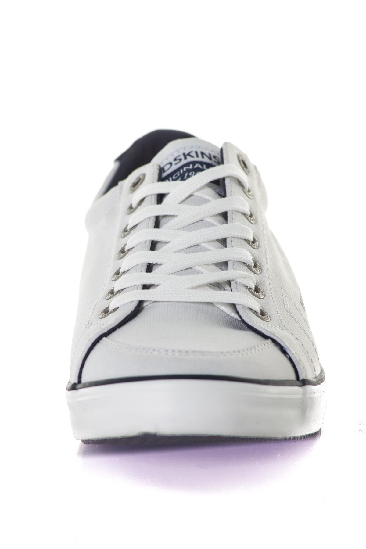  Navy white canvas sneakers - Image n°5