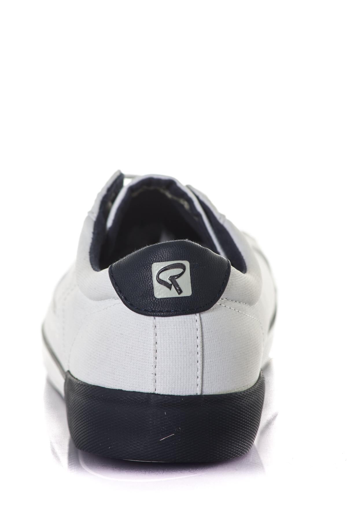  Navy white canvas sneakers - Image n°6