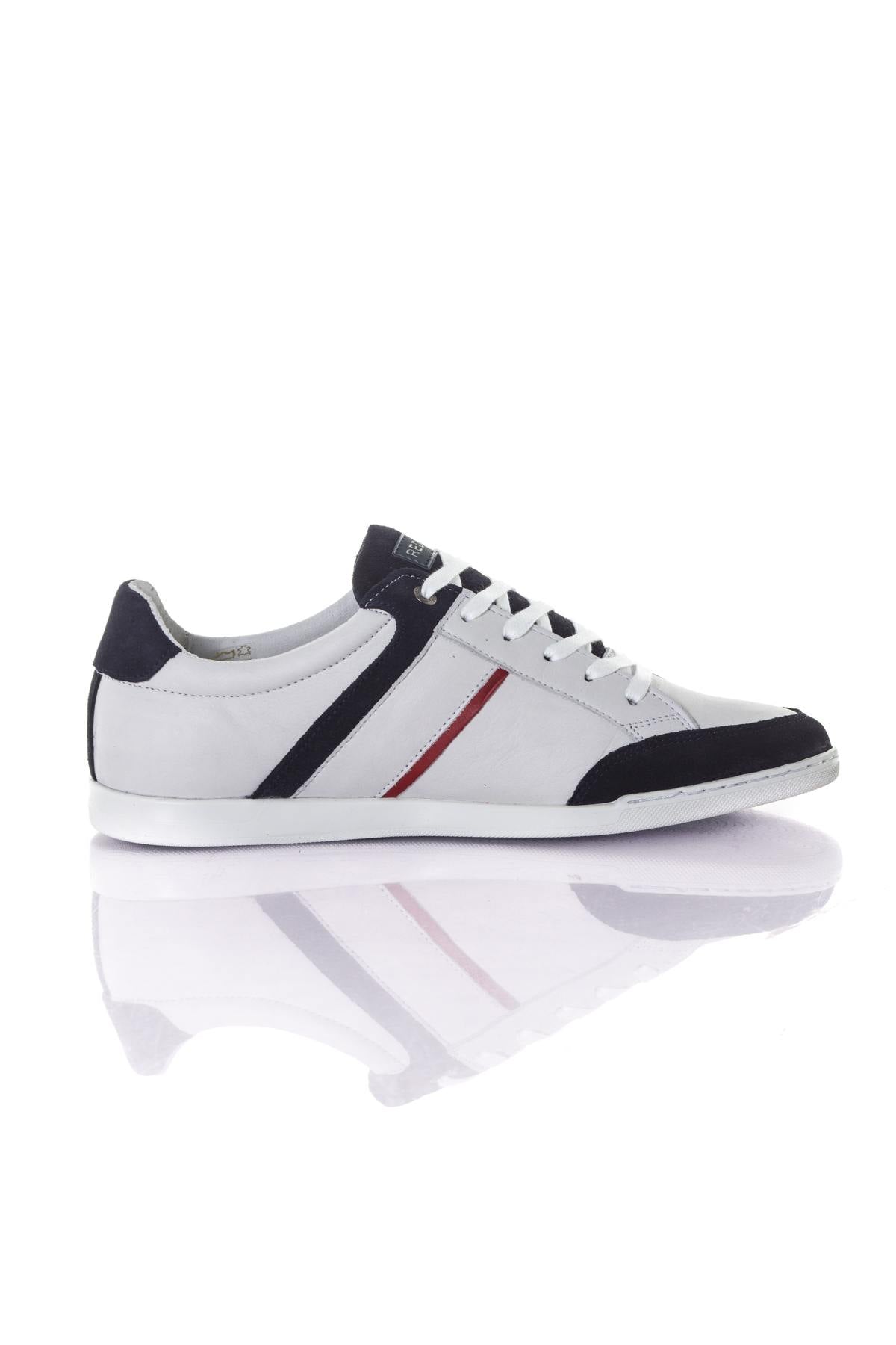  Navy white leather shoes - Image n°2