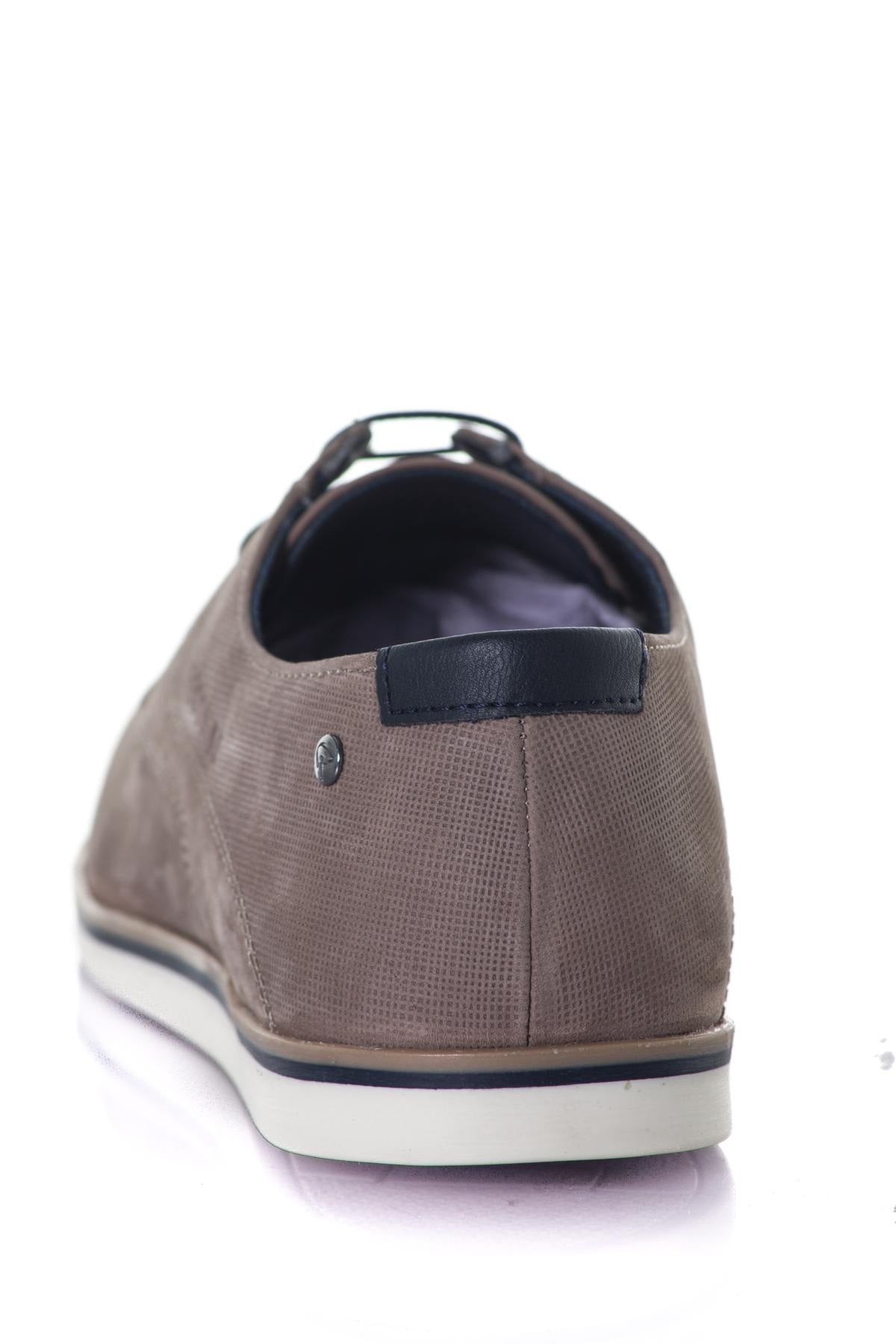  Navy taupe leather derbies - Image n°6