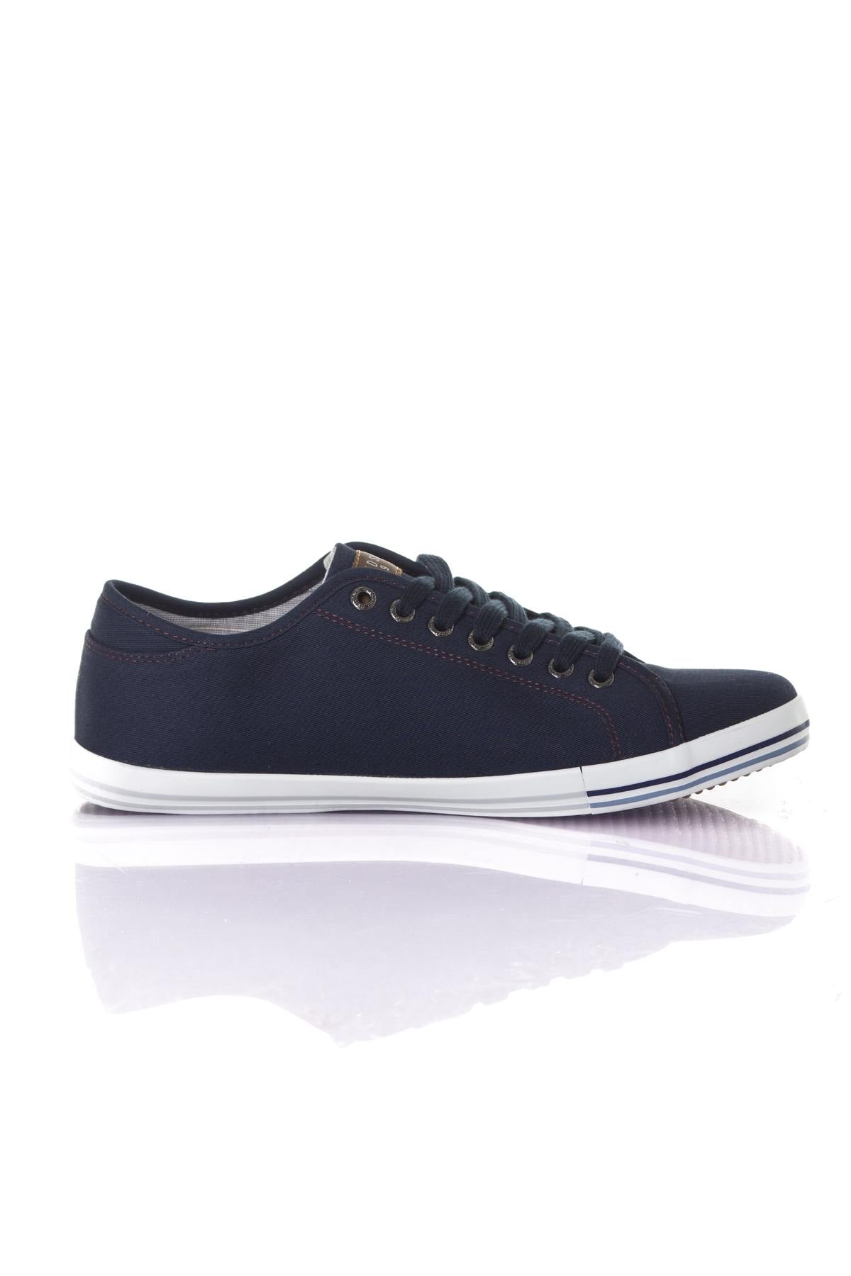 Navy canvas sneakers - Image n°2