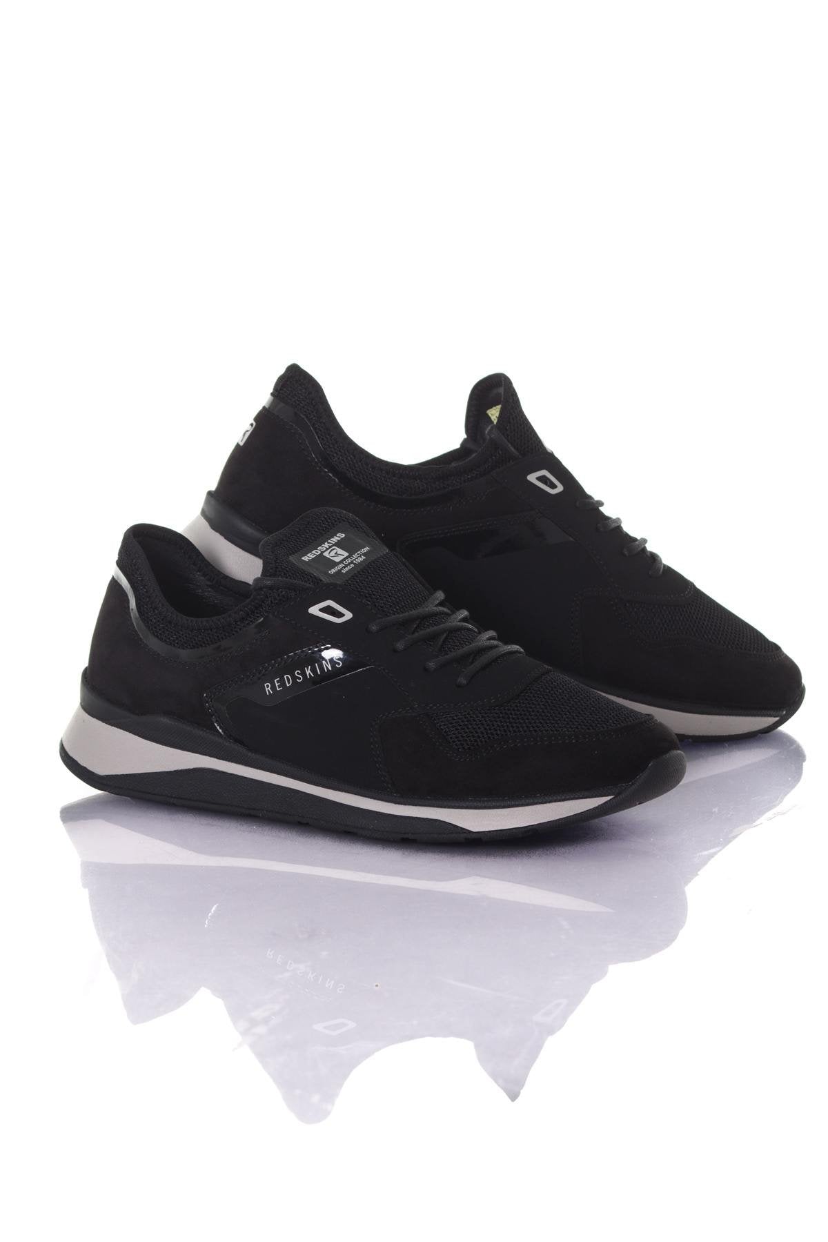 Men's black running shoes - Image n°1