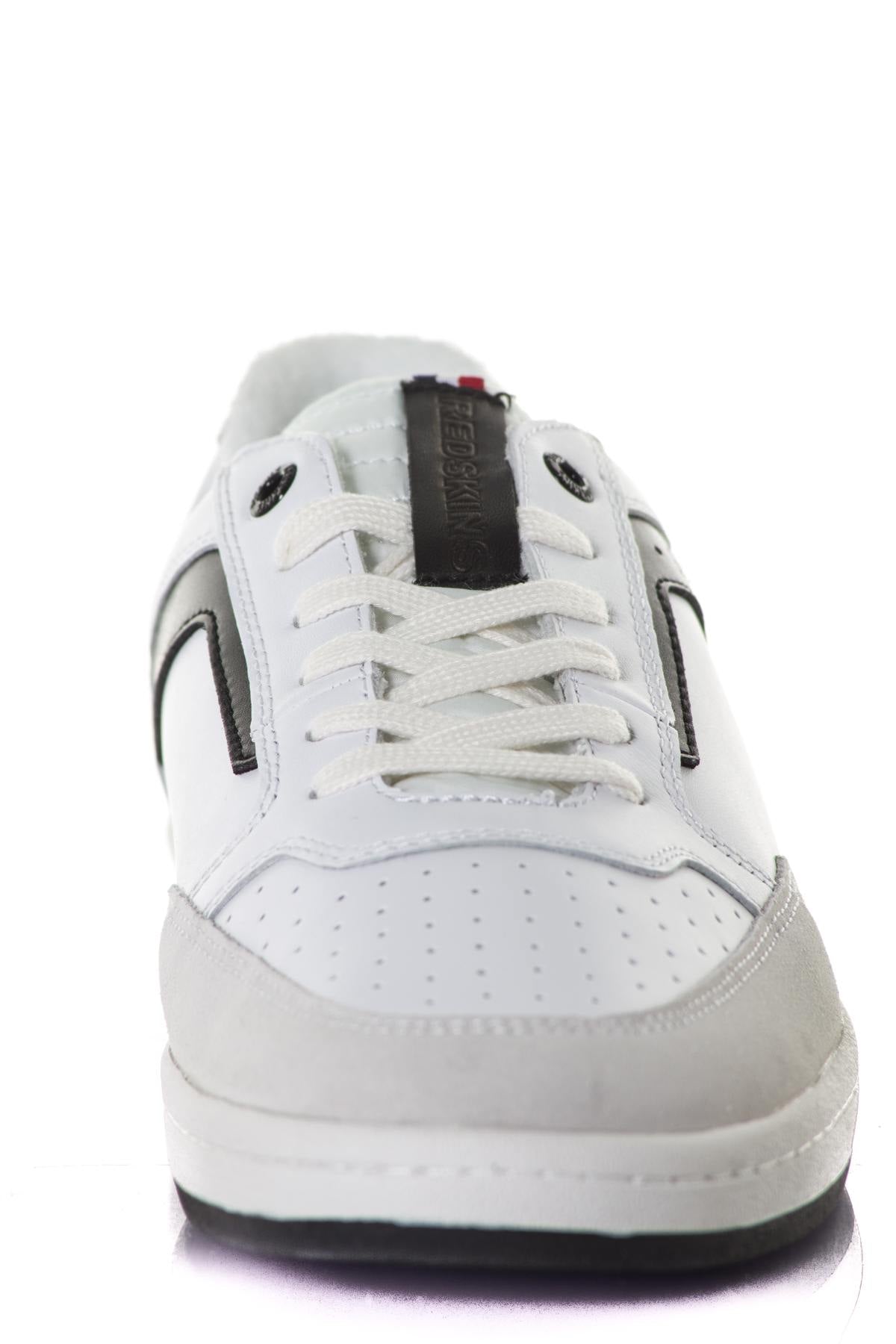 Men's white leather sneakers - Image n°5