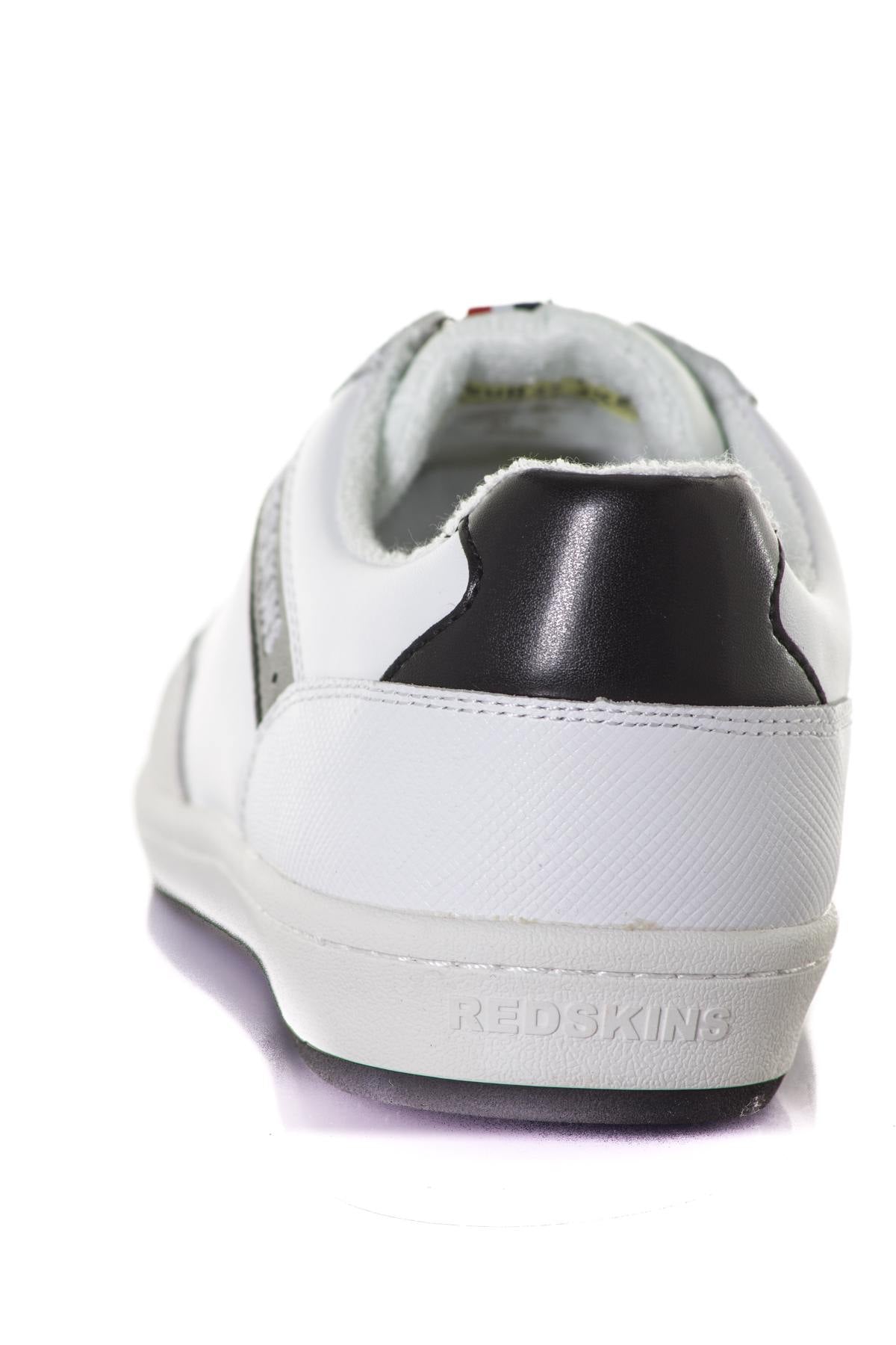 Men's white leather sneakers - Image n°6