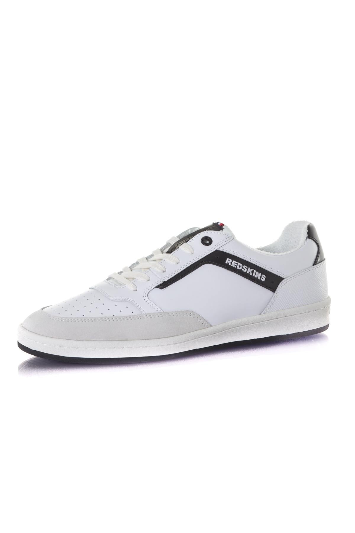 Men's white leather sneakers - Image n°7