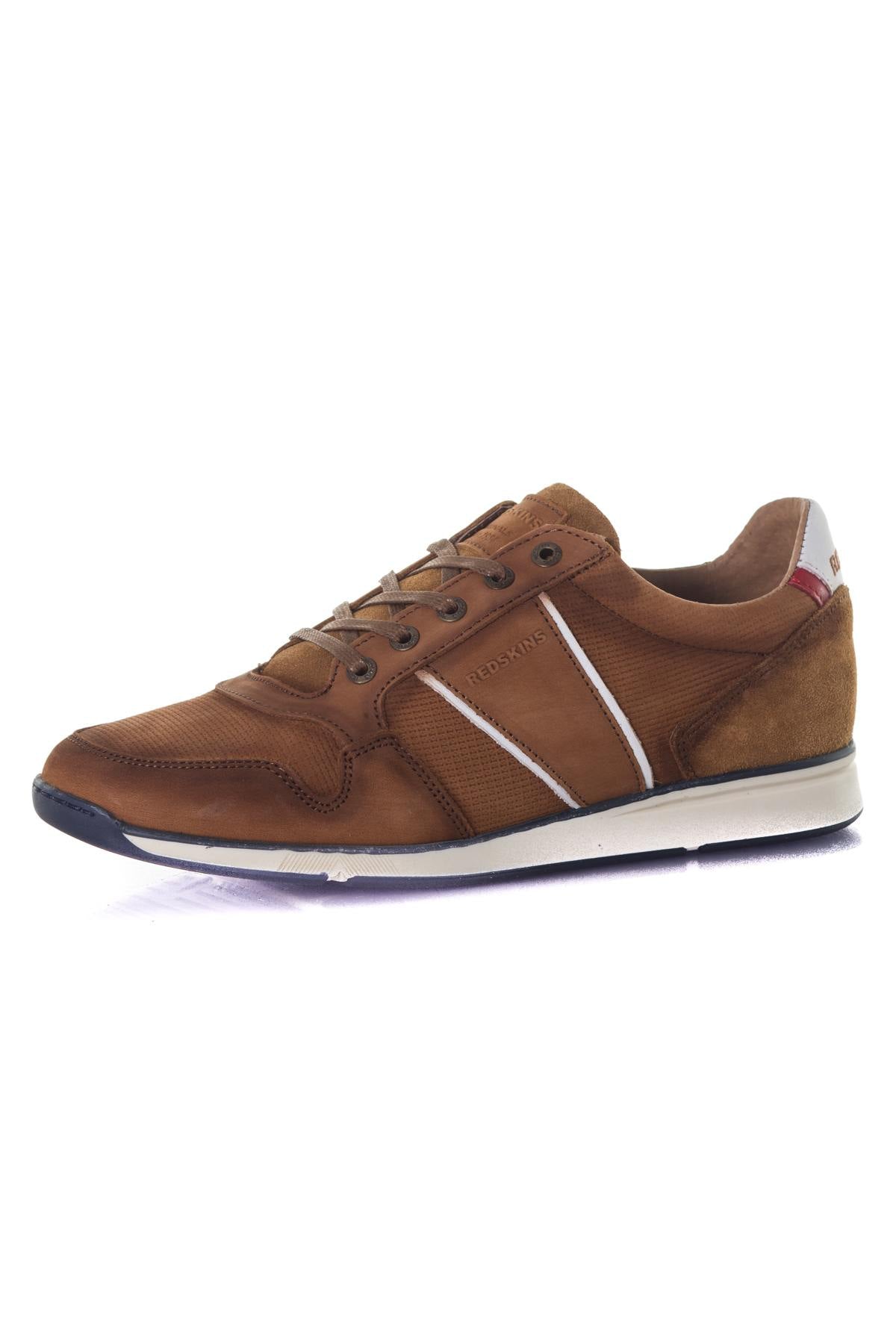  Brown leather sneakers - Image n°7