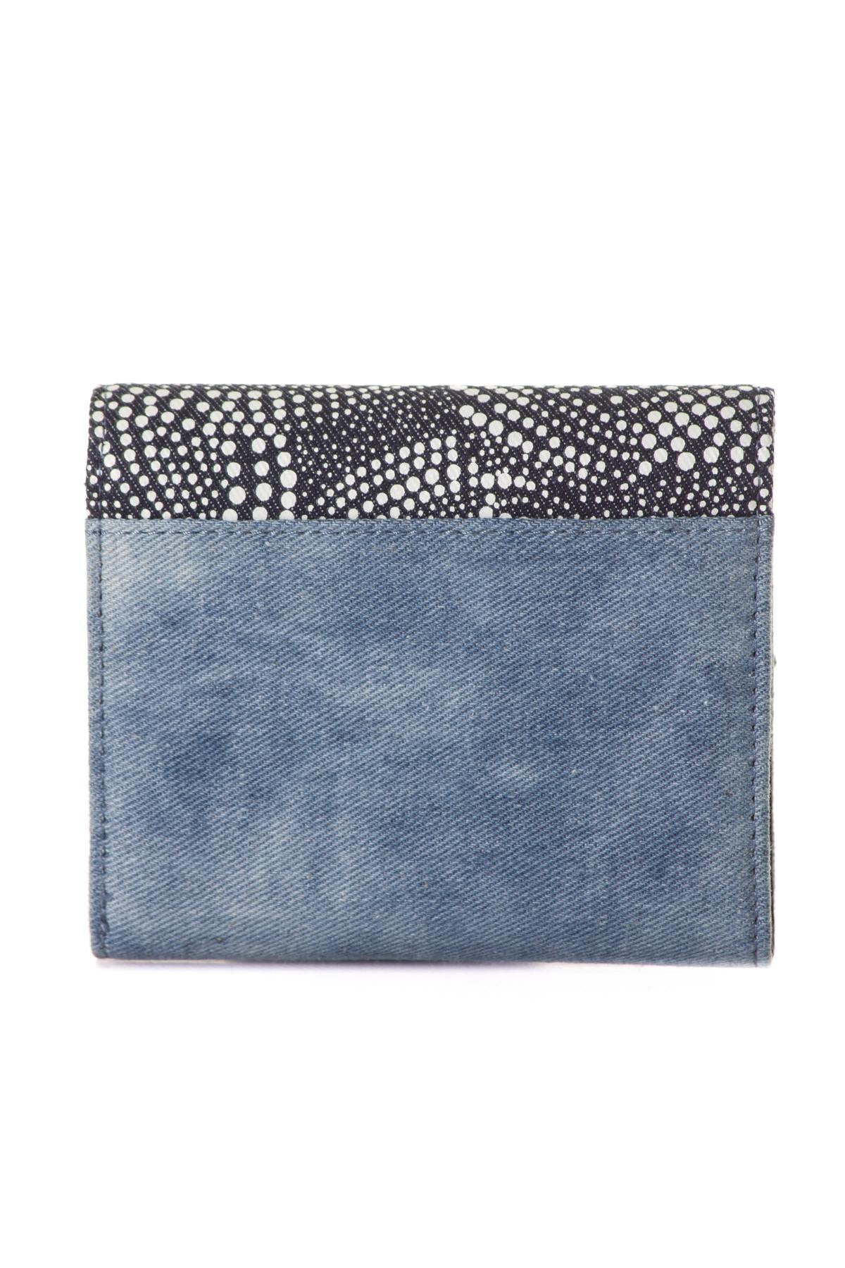 Blue women's wallet - Image n°2