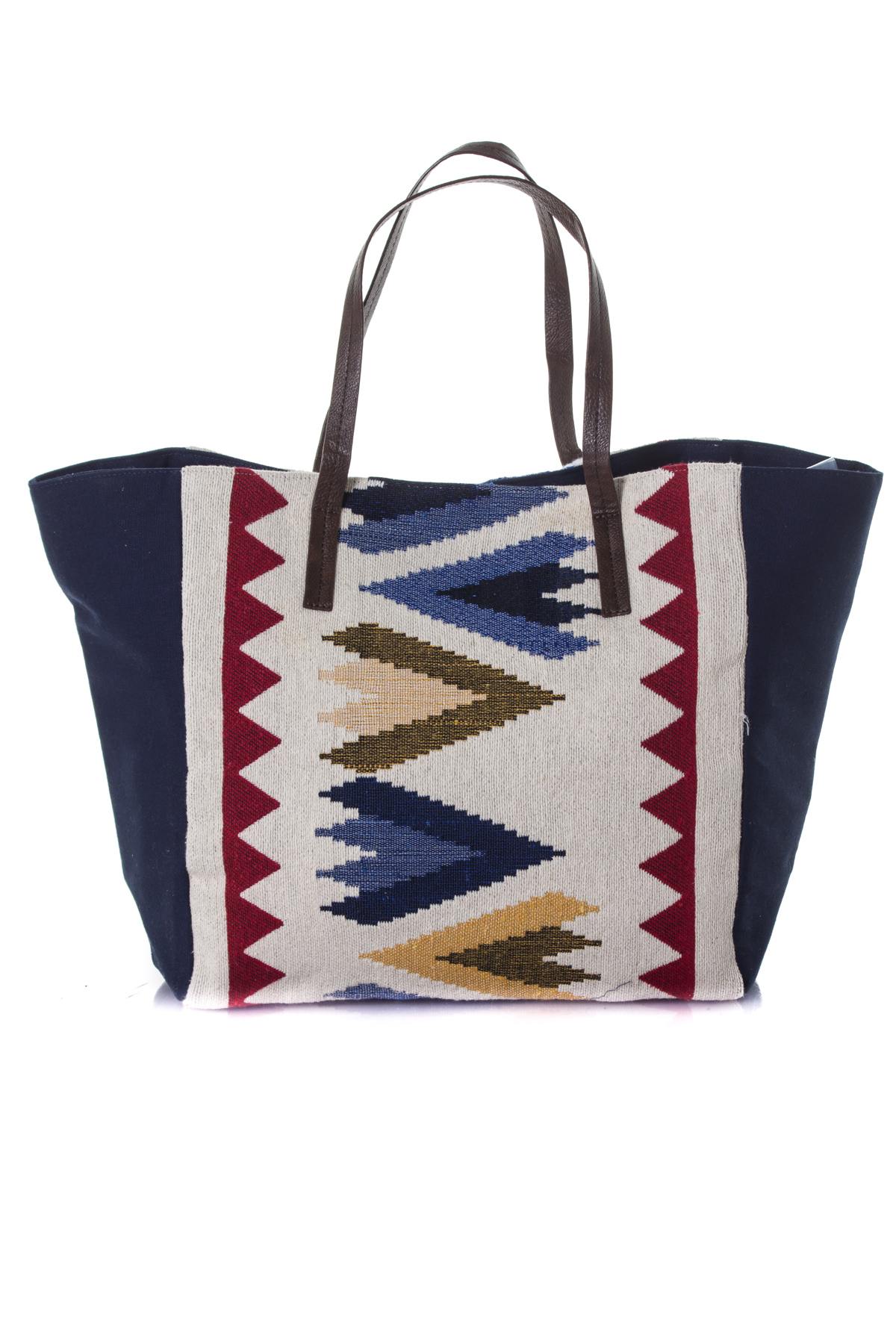 Colorful women's cotton bag - Image n°2