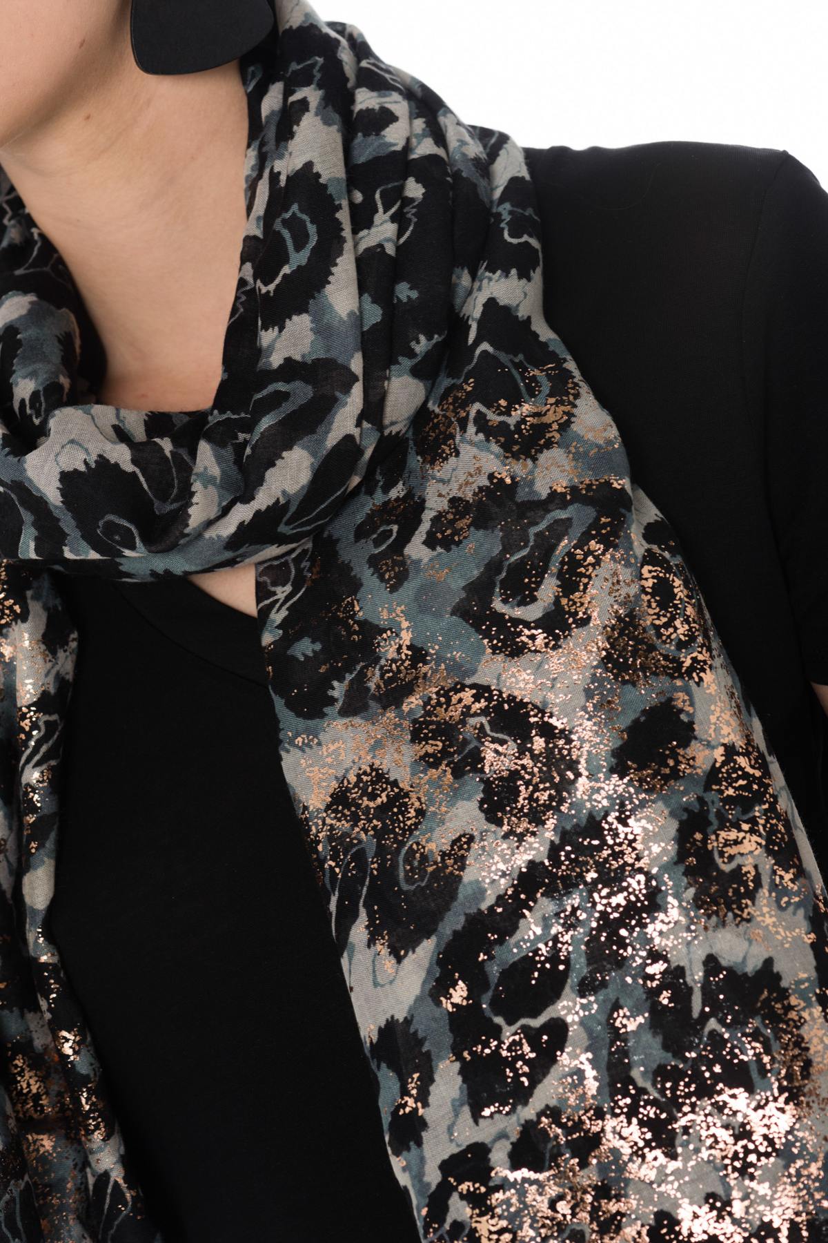 Women's camouflage shawl - Image n°3