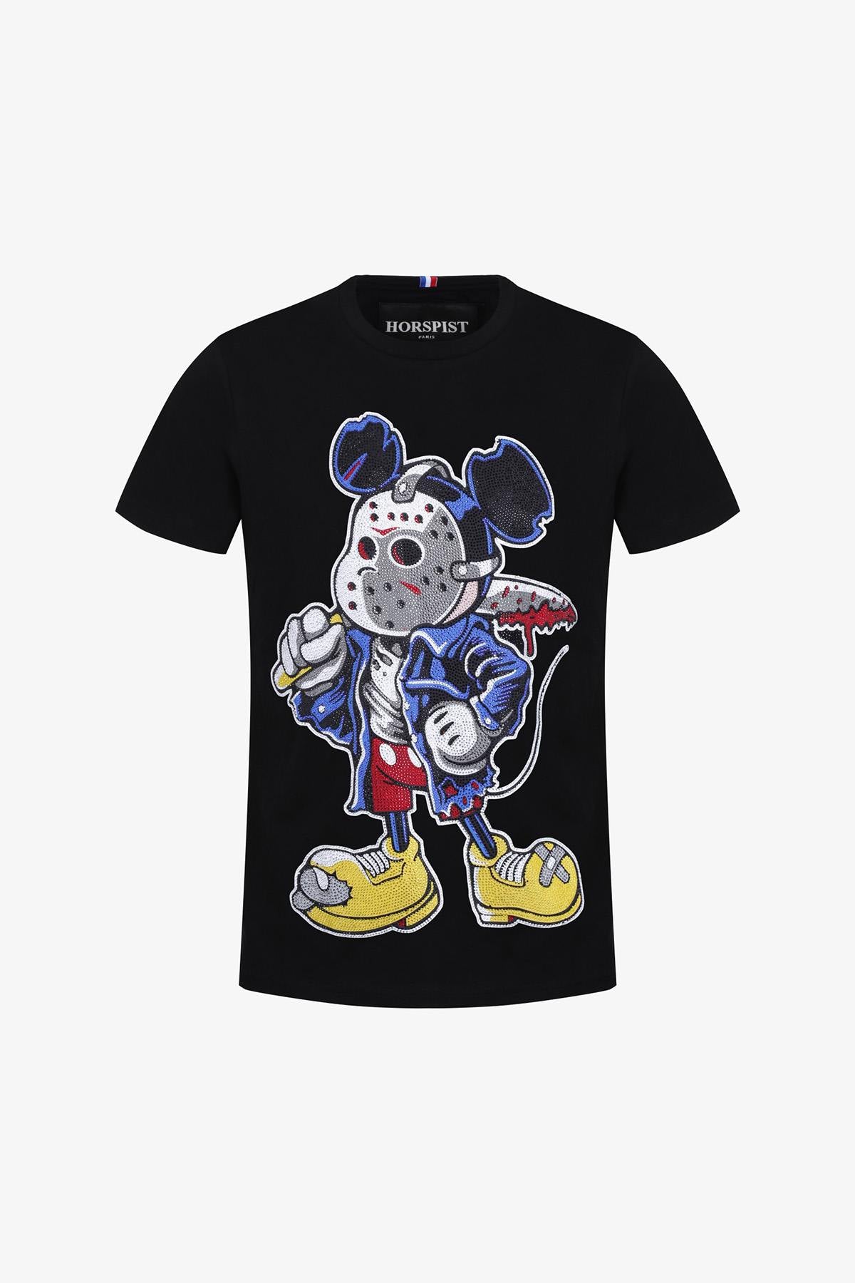 Mickey t-shirt with rhinestones - Image n°5