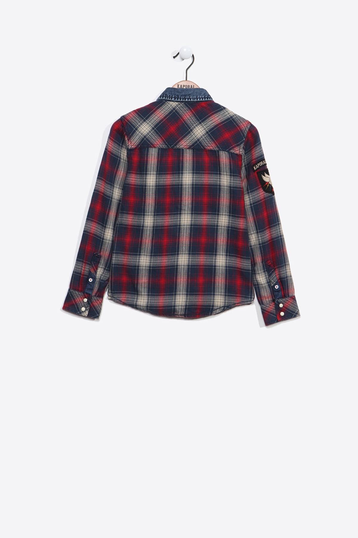 Children's checked shirt - Image n°3