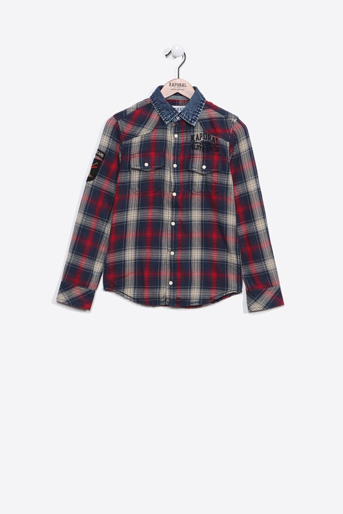 Children's checked shirt - Image n°5