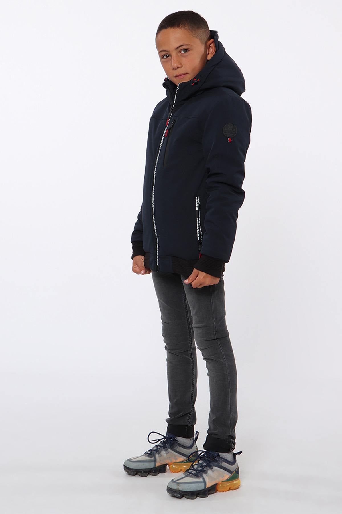 Dark blue children's jacket - Image n°2