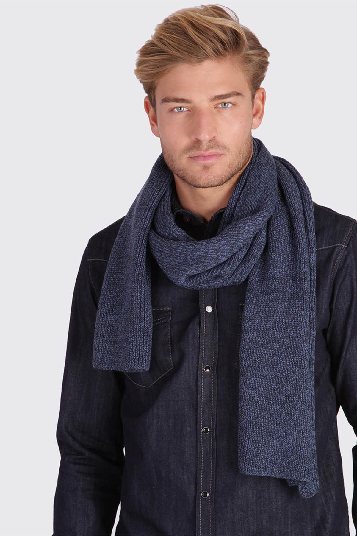 Acrylic men's scarf - Image n°3