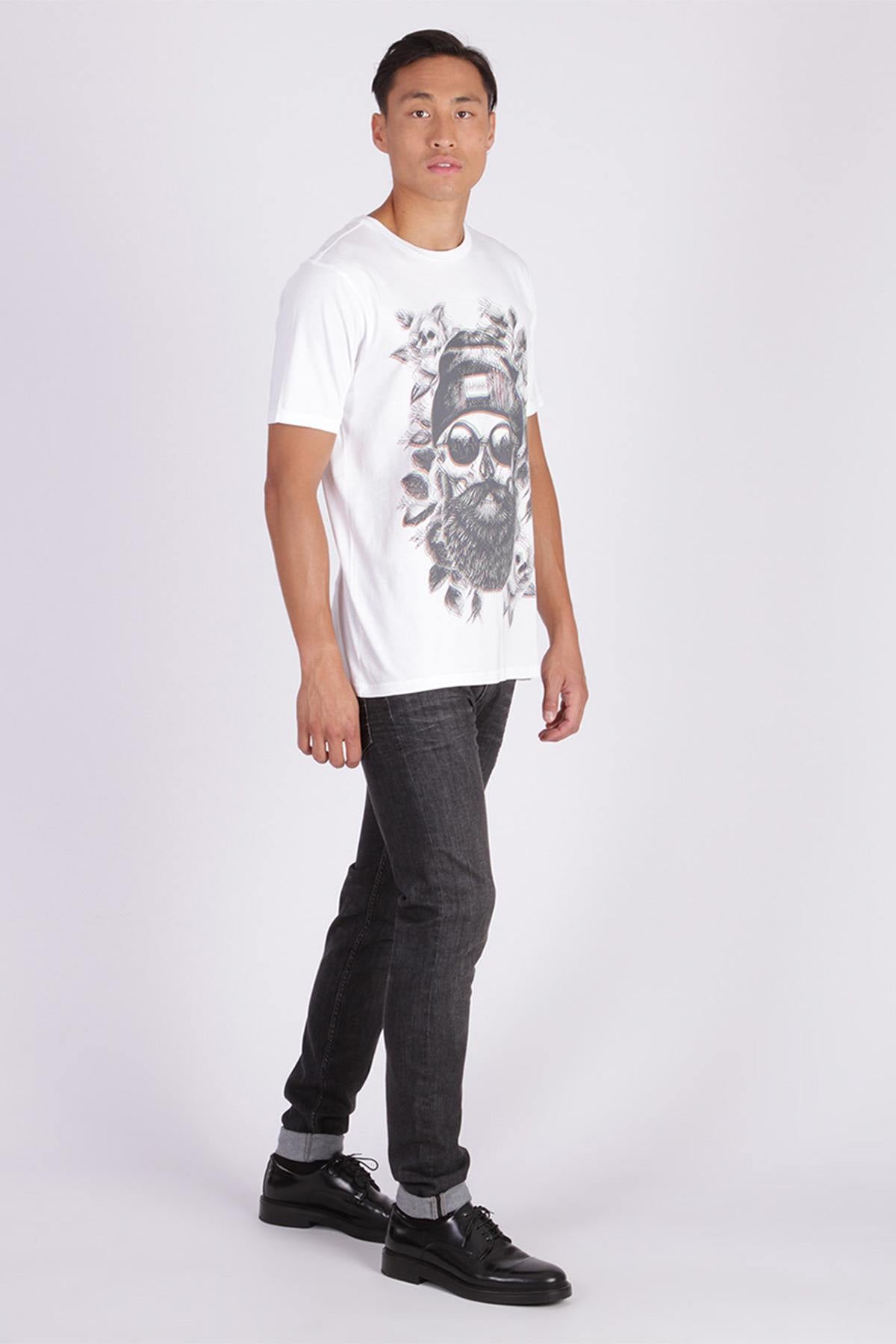 White men's t-shirt - Image n°4