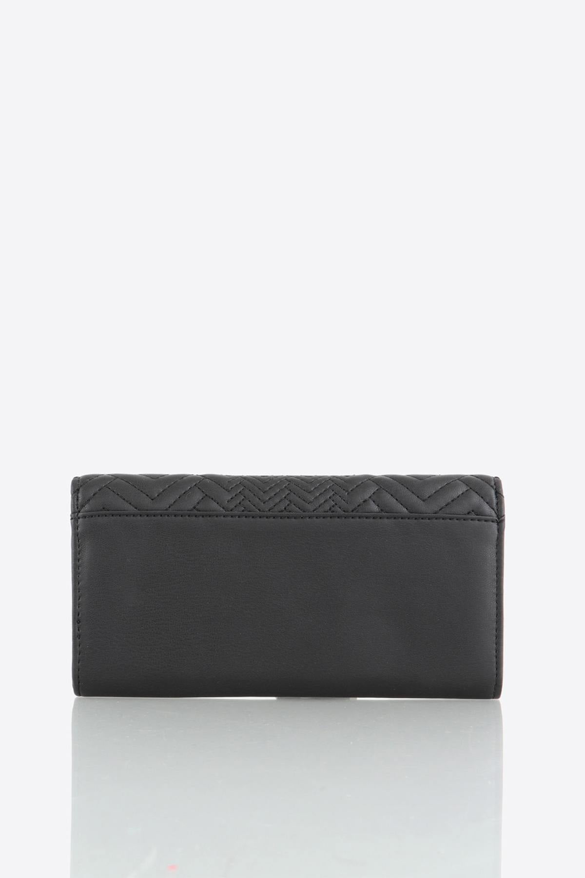 Women's black wallet - Image n°4