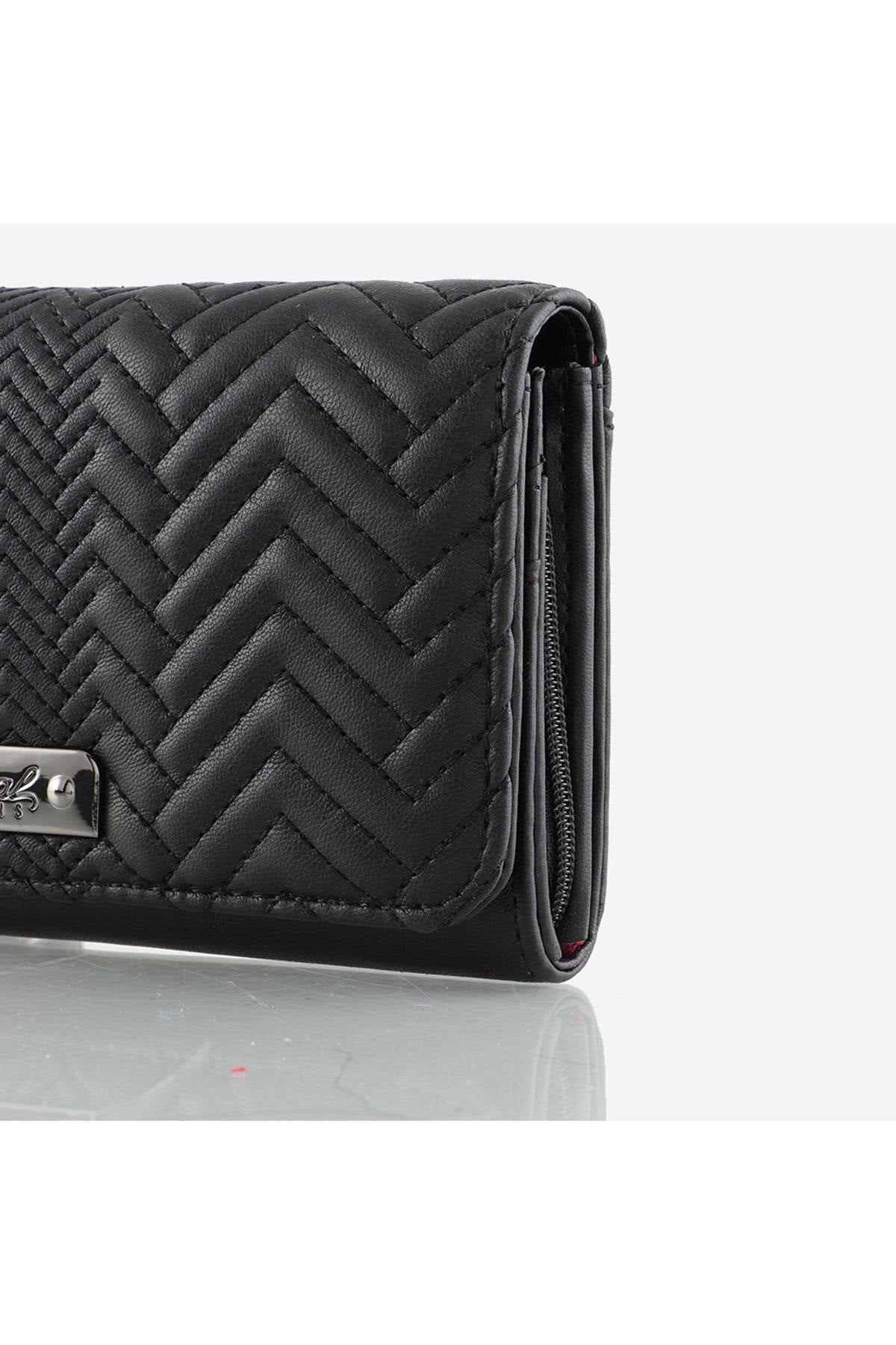 Women's black wallet - Image n°6