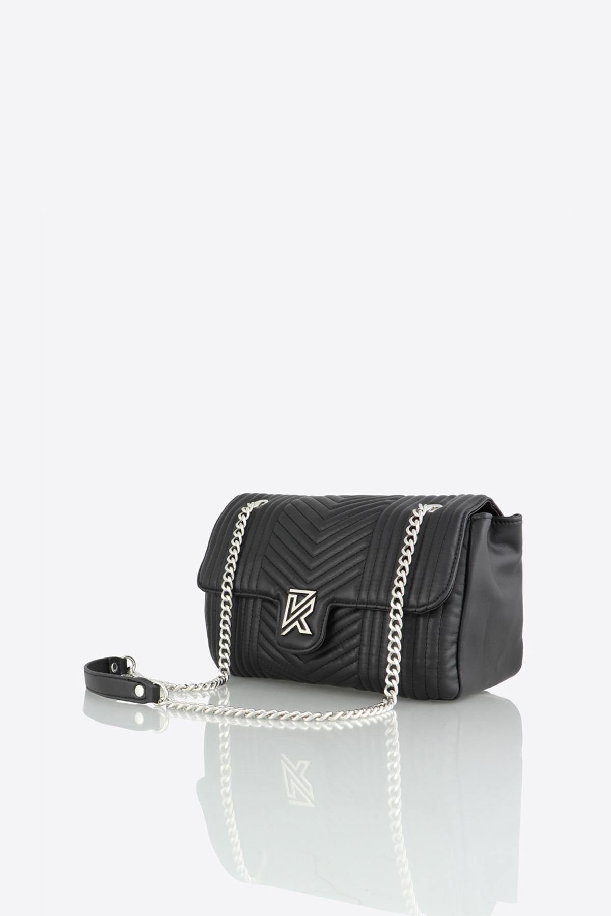 Black shoulder bag - Image n°2