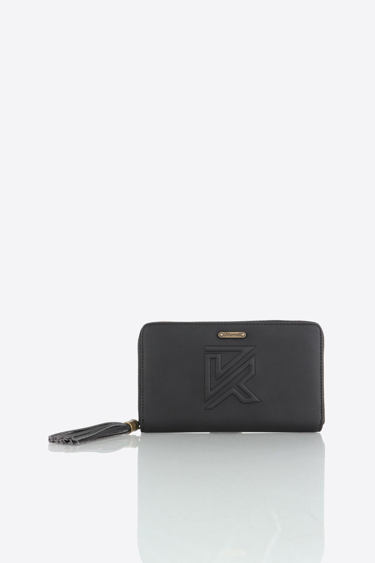  Women's black wallet - Image n°3