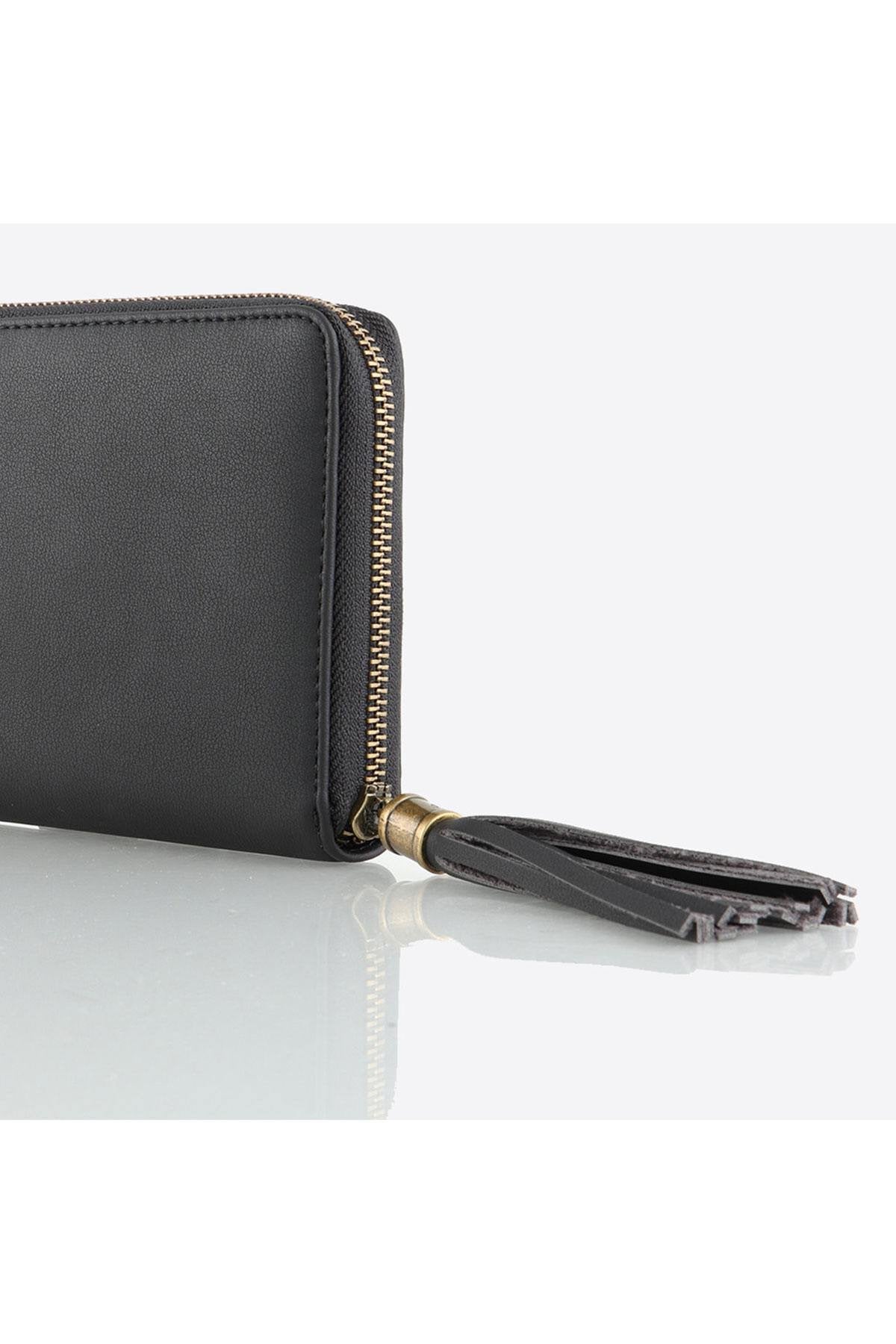  Women's black wallet - Image n°7