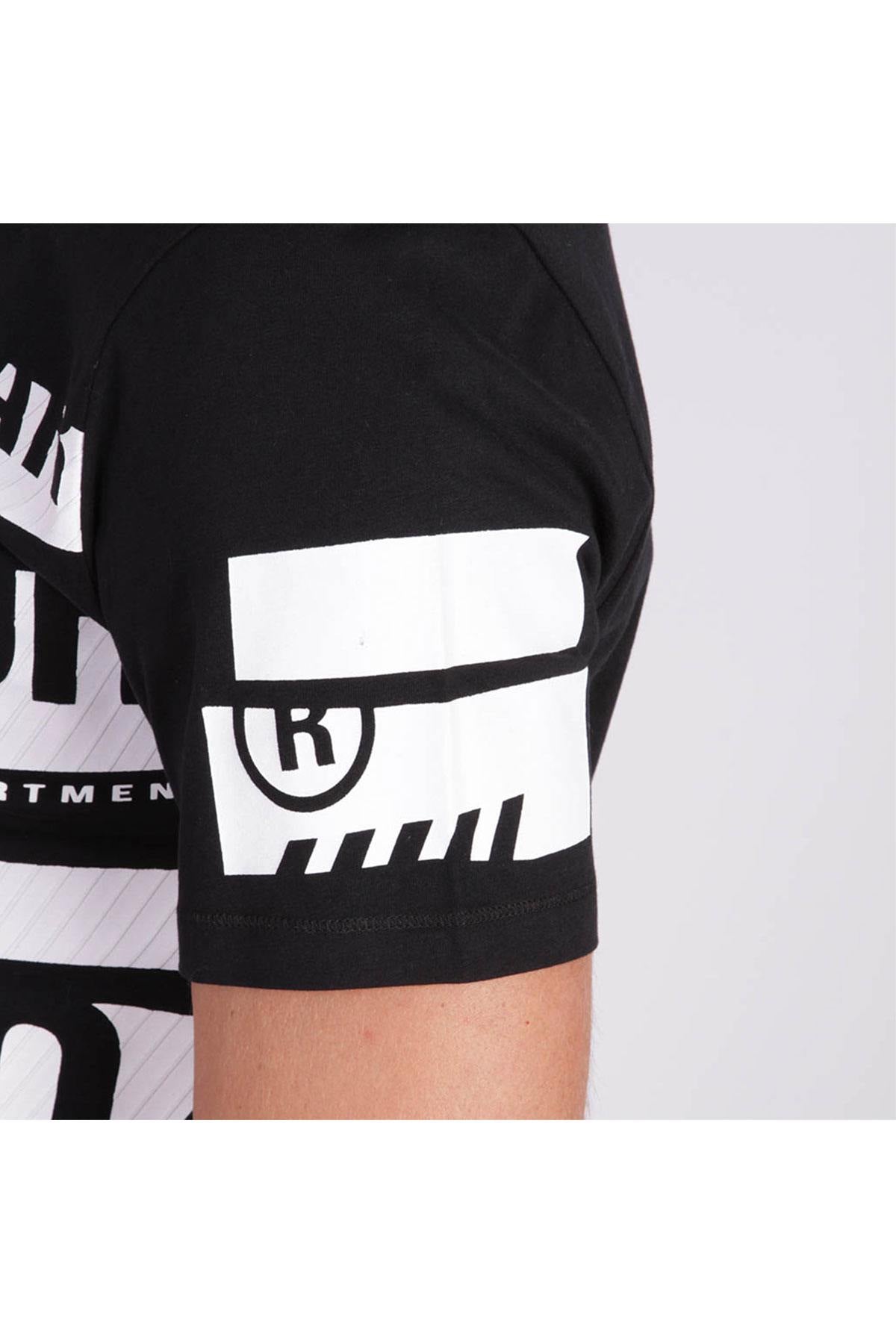 Black sportswear t-shirt - Image n°4