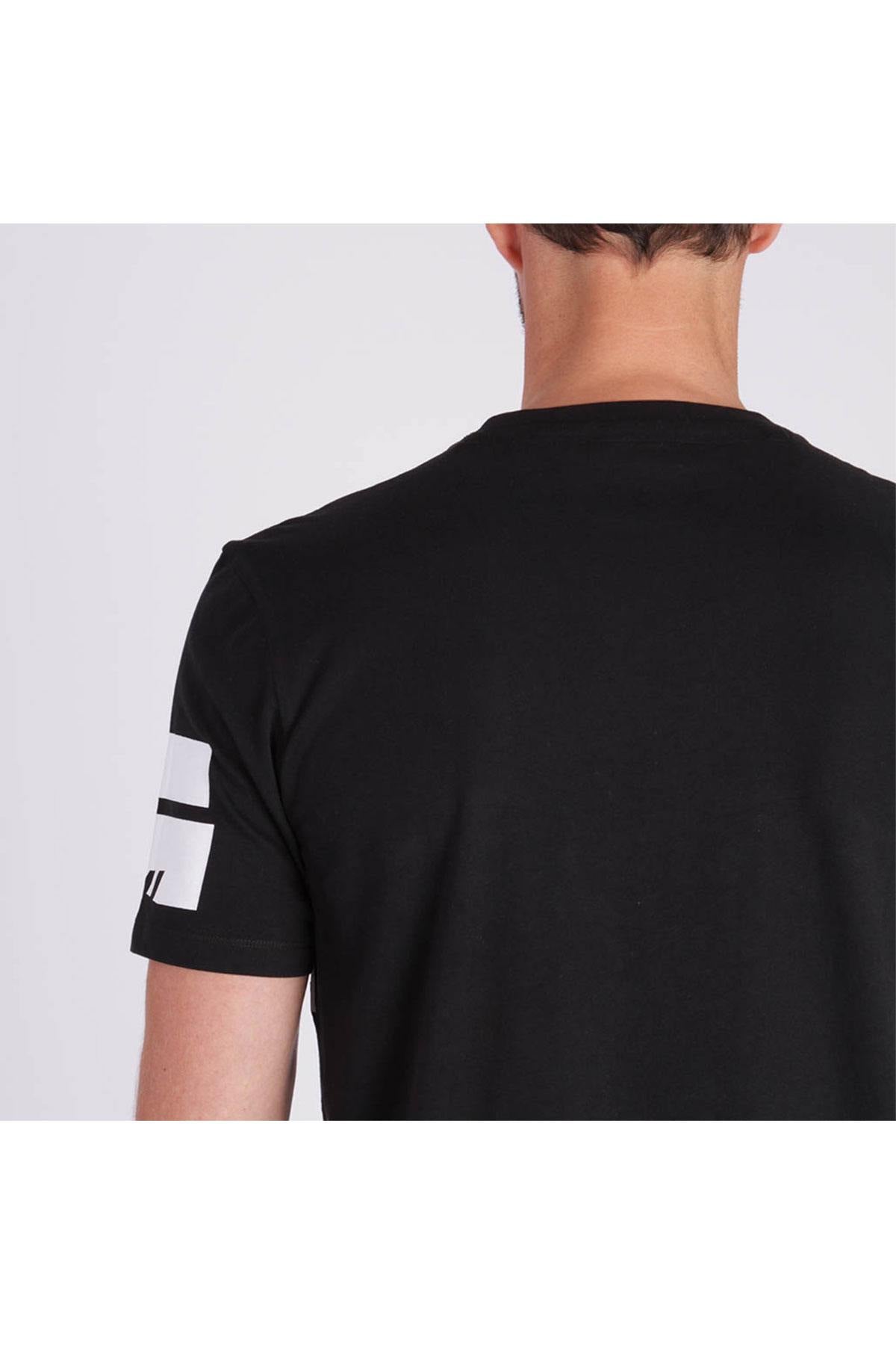 Black sportswear t-shirt - Image n°3