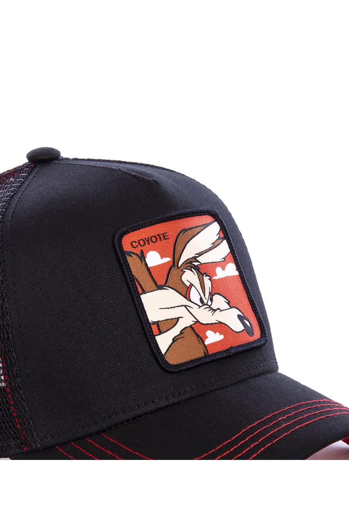 looney tunes black coyote cap - Image n°2