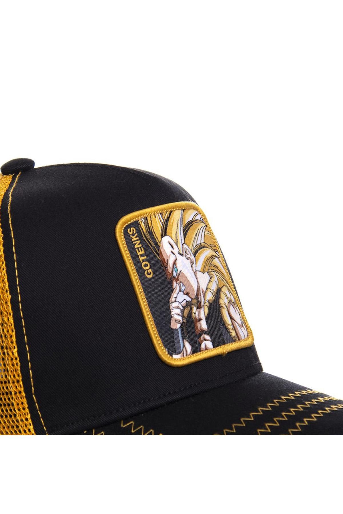 dragon ball z cap gotenks black/gold - Image n°2