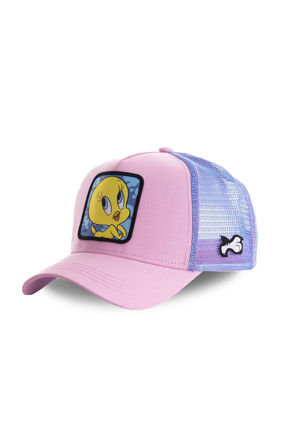 looney tunes tweety glitter pink cap - Image n°1