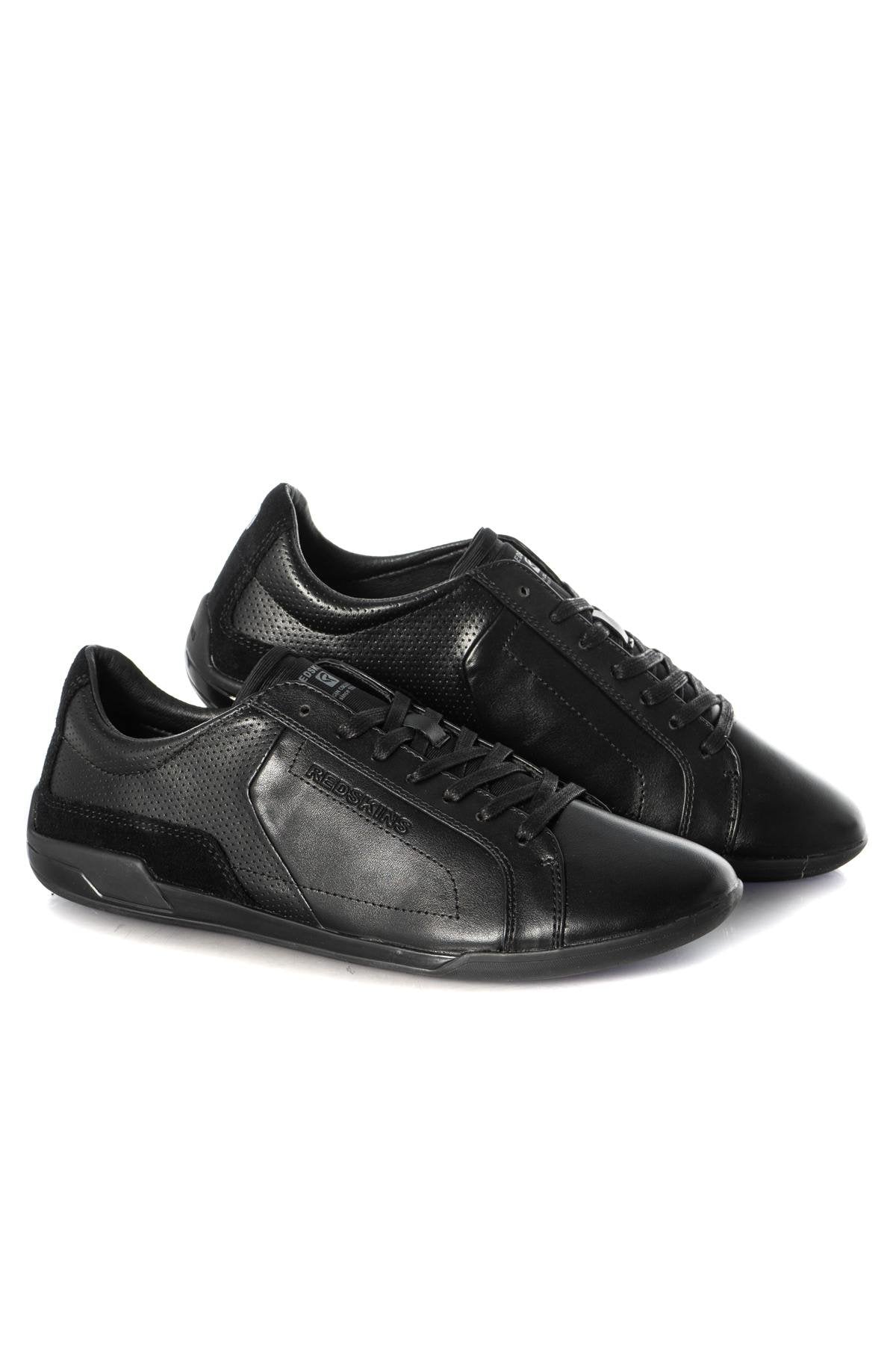 Men's black sneakers - Image n°1