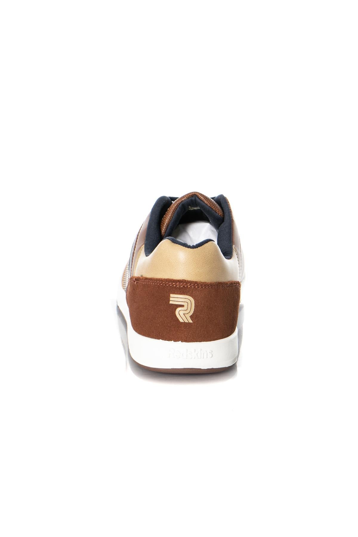 Men's cognac beige sneakers - Image n°7