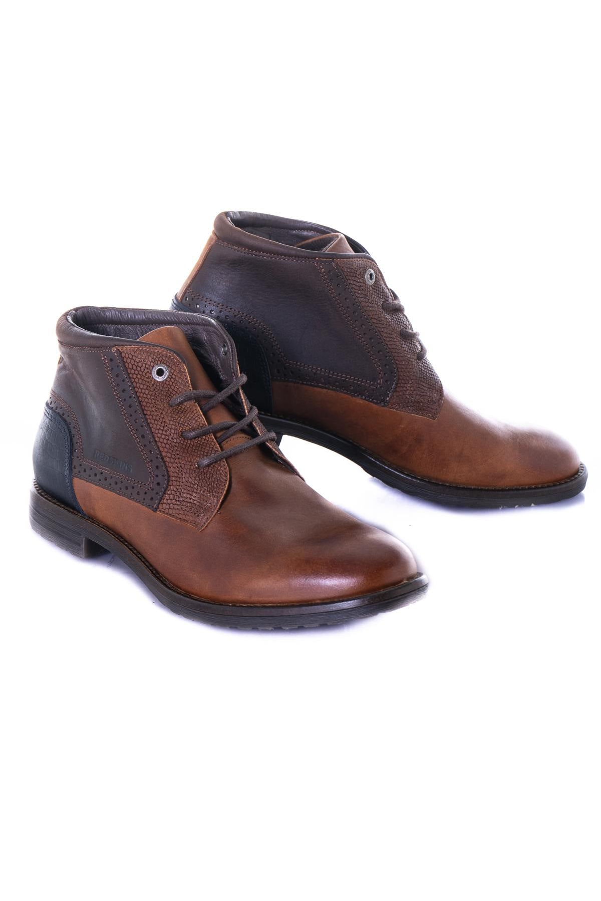 Men's cognac shoes - Image n°1