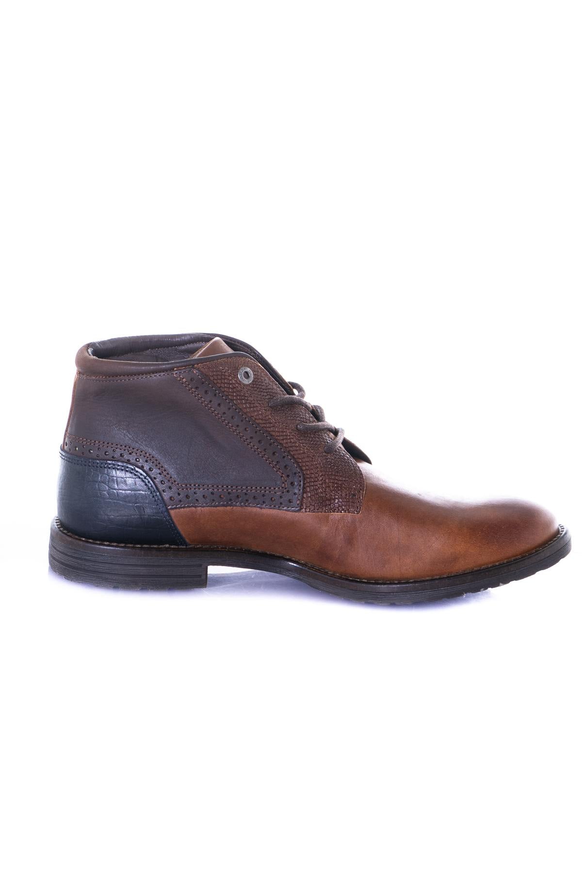 Men's cognac shoes - Image n°2