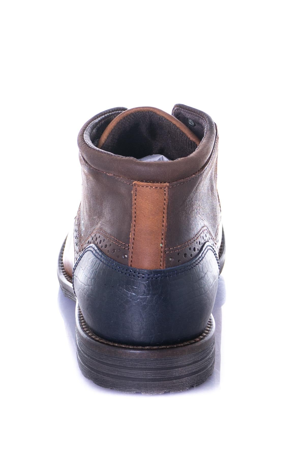 Men's cognac shoes - Image n°6