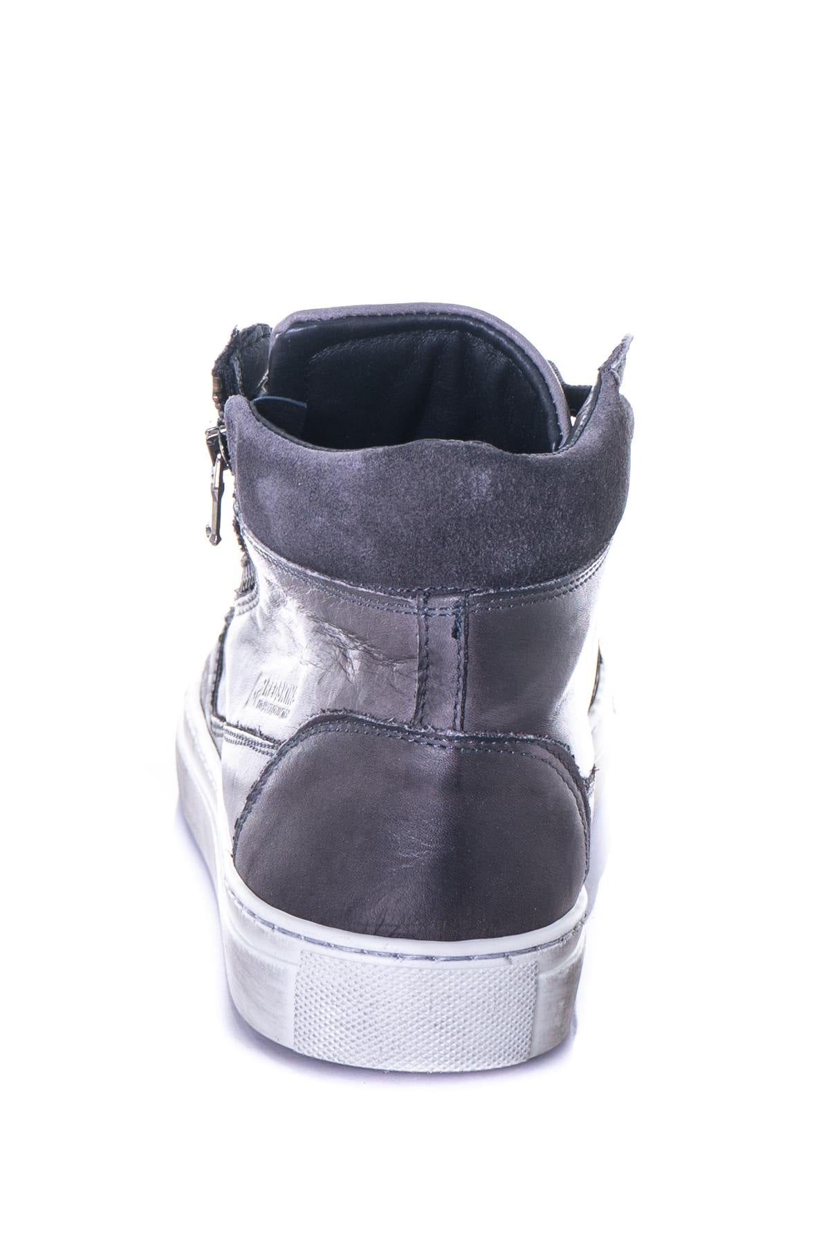 Anthracite men's sneakers - Image n°6