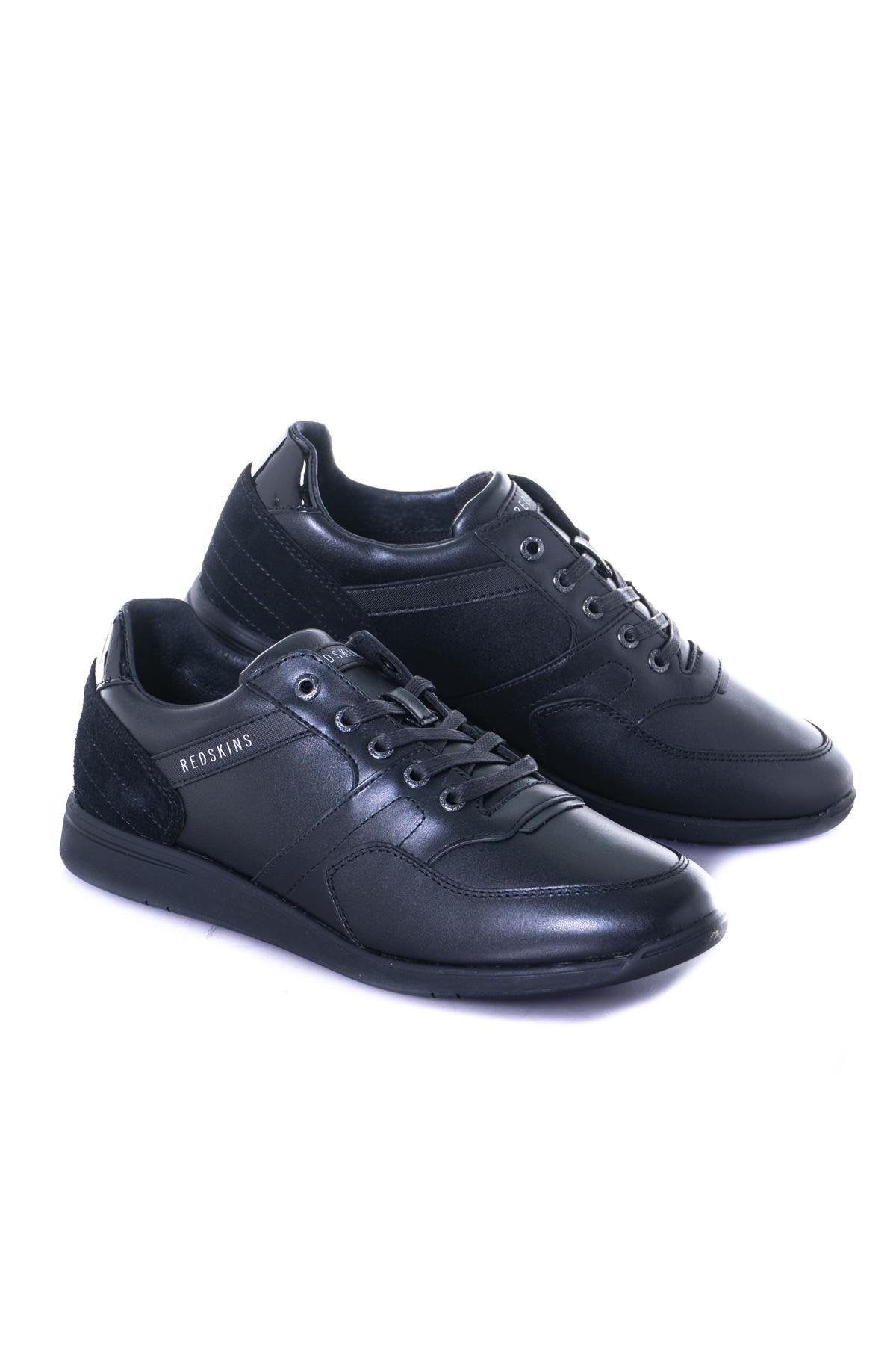 Men's black sneakers - Image n°1