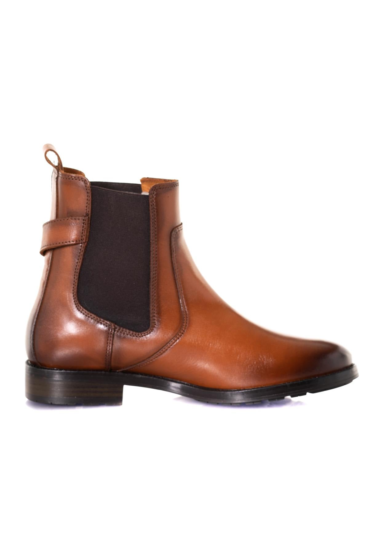 Women's brown ankle boots - Image n°2