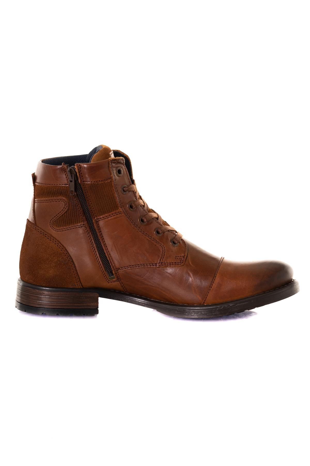  Brown leather boots - Image n°2