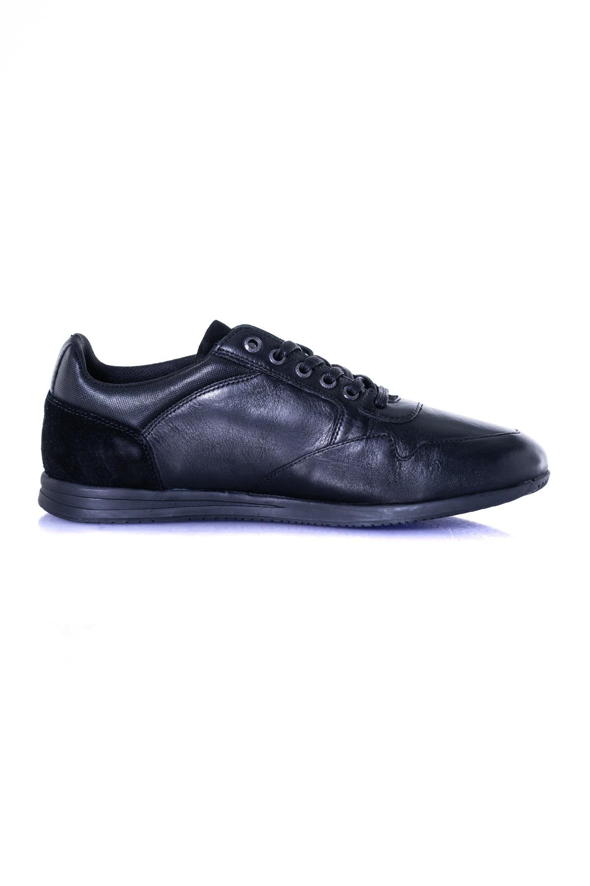 Men's black sneakers - Image n°2