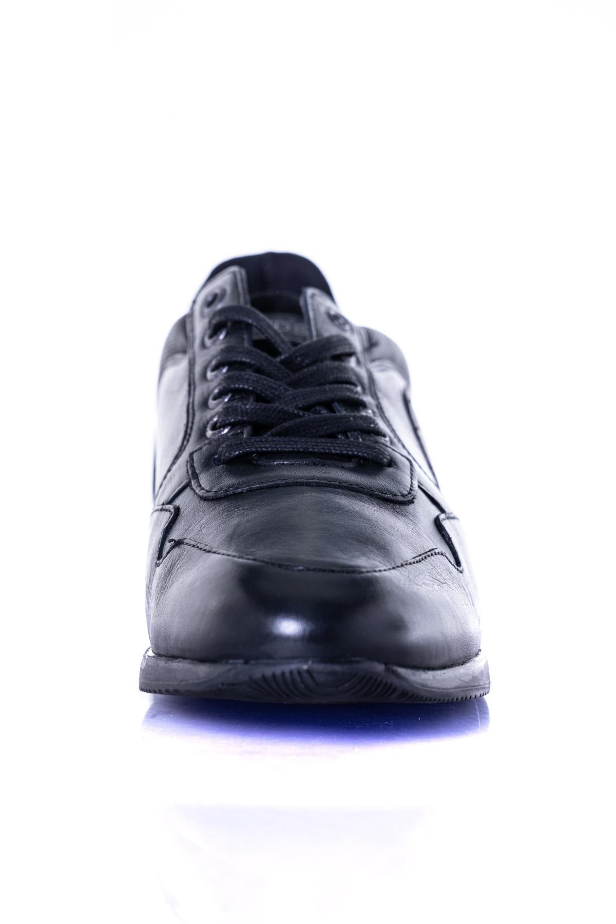 Men's black sneakers - Image n°5