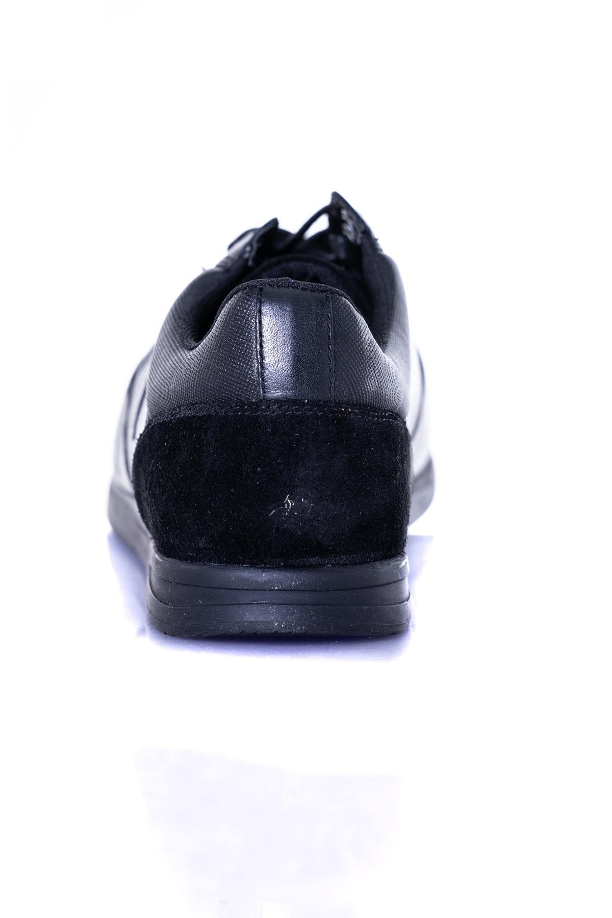 Men's black sneakers - Image n°6