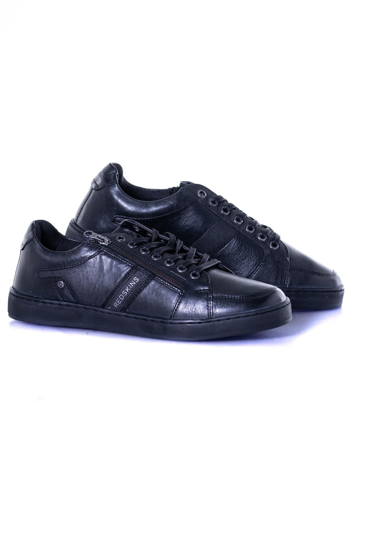  Men's leather sneakers - Image n°1