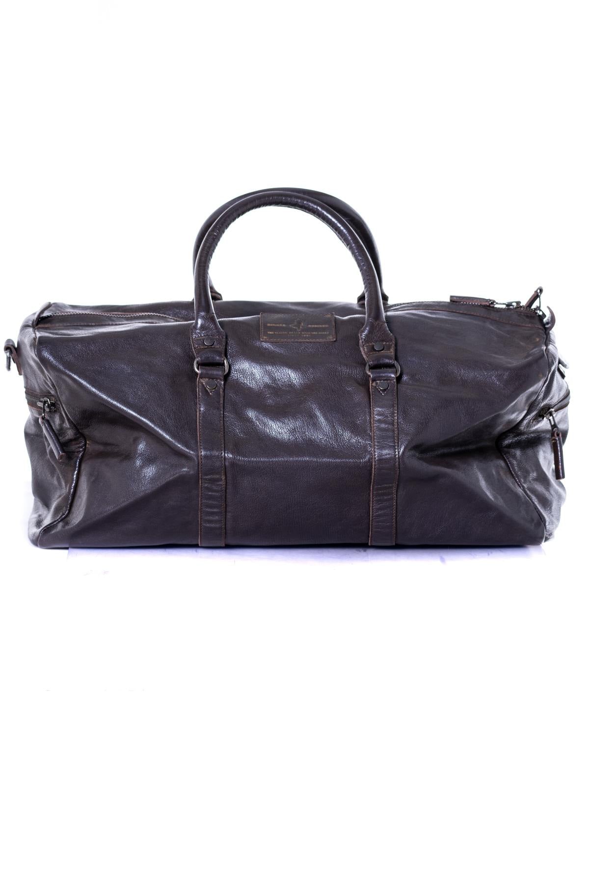 MCS Large Travel Bag Dark Brown - Image n°1