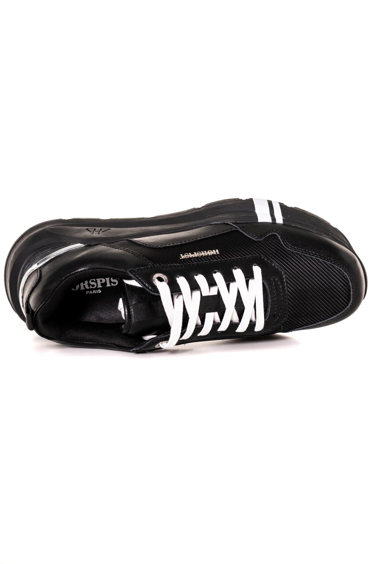 Men's black sneakers - Image n°3