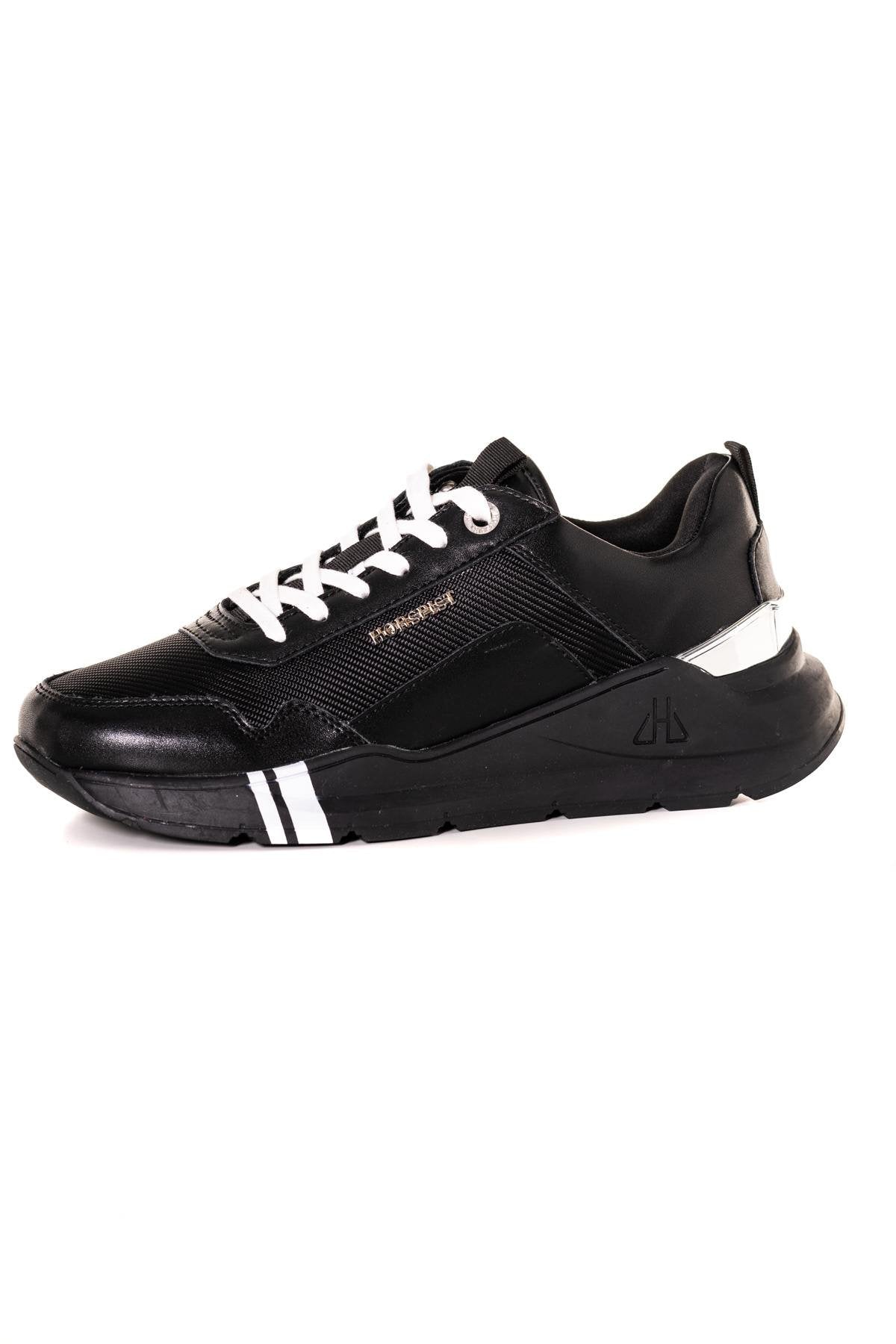 Men's black sneakers - Image n°7