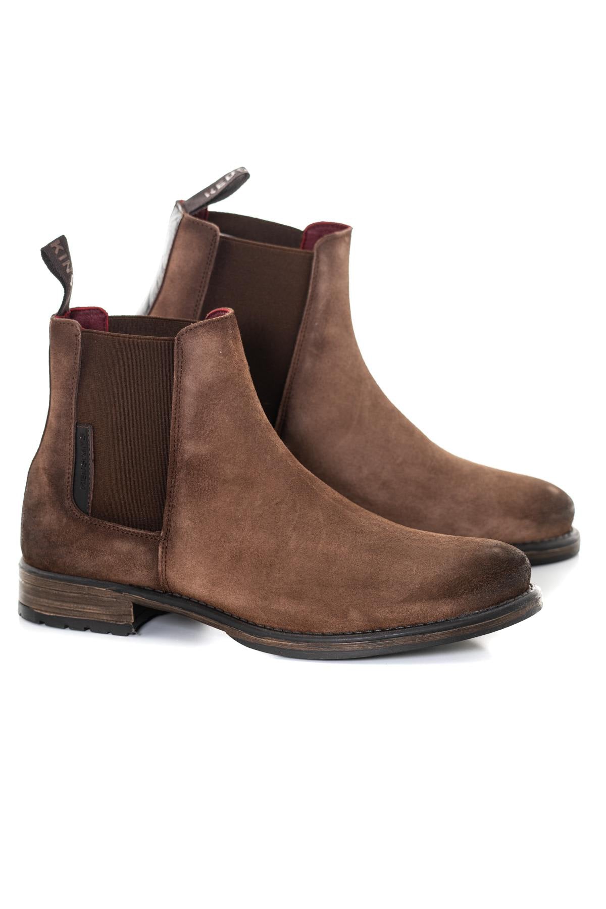 Men's Chelsea boots in suede leather - Image n°1